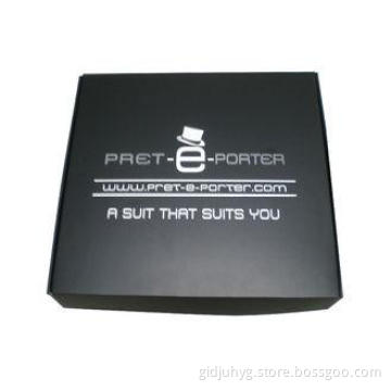 Matt Lamination Custom Luxury Apparel Gift Boxes, Corrugate